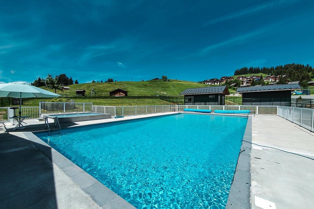 Appartement Au Coeur Des Aravis Manigod Exterior foto